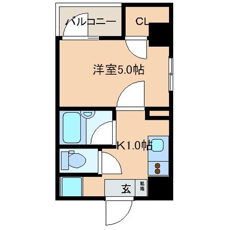 湯島駅 徒歩1分 3階の物件間取画像